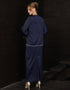 BAJU KURUNG KEDAH CHARLITA (NAVY BLUE)